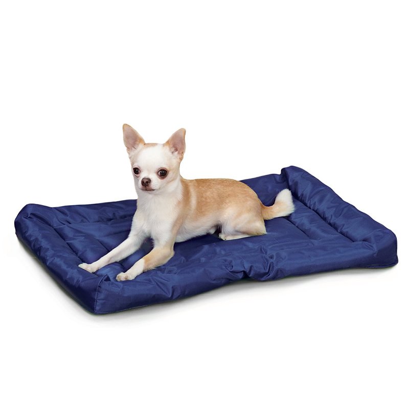 Slumber Pet ZA210 36 19 Dog Bed, 36 in L, 19 in W, Nylon Cover, Royal Blue