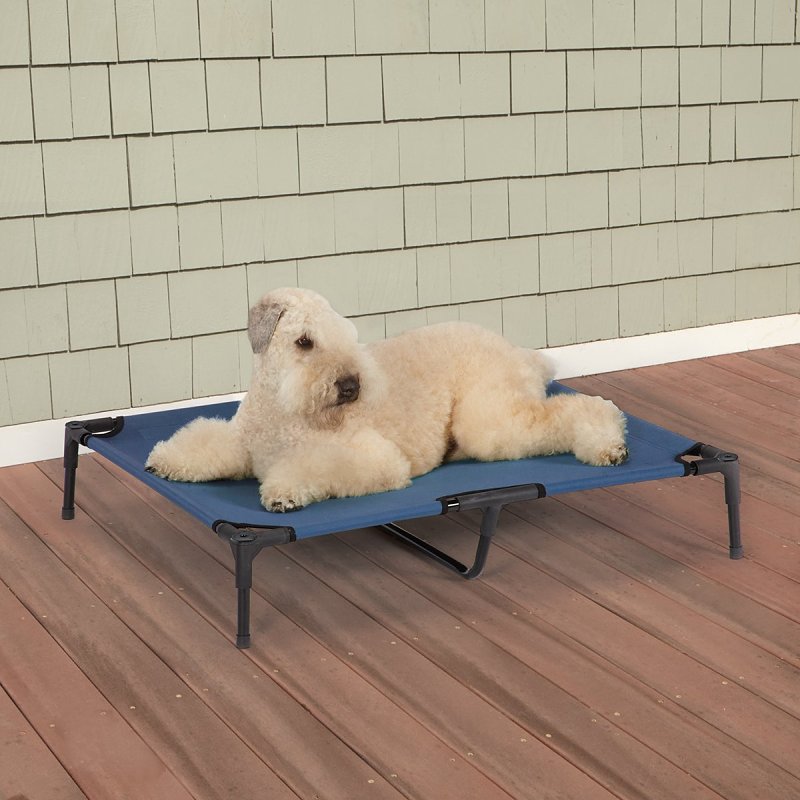 Guardian Gear ZW9023 20 19 Pet Cot, 36 in L, 30 in W, Polyester Cover, Blue