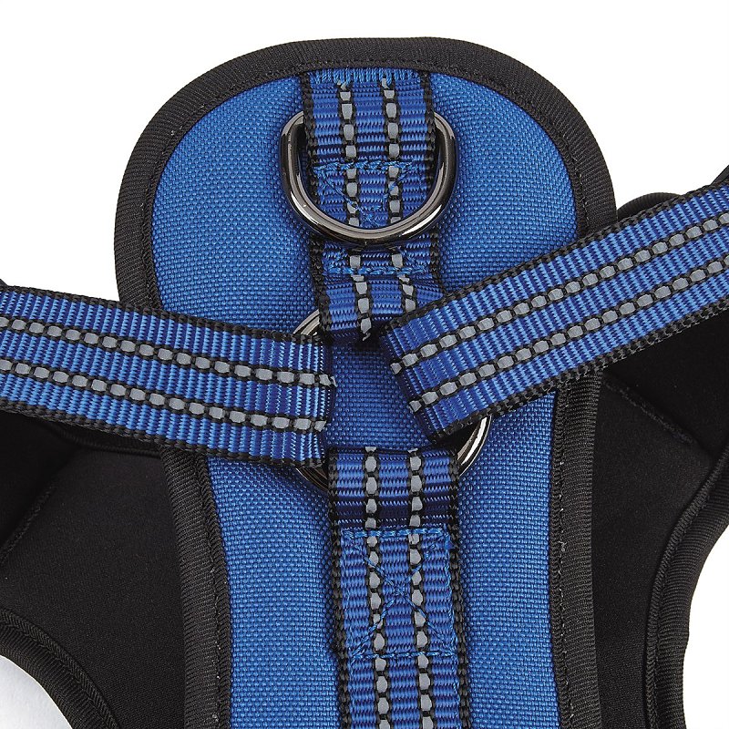 Guardian Gear ZA0031 10 19 Reflective Harness, 12 to 20 in, Fastening Method: O-Ring Strap, Nylon Harness
