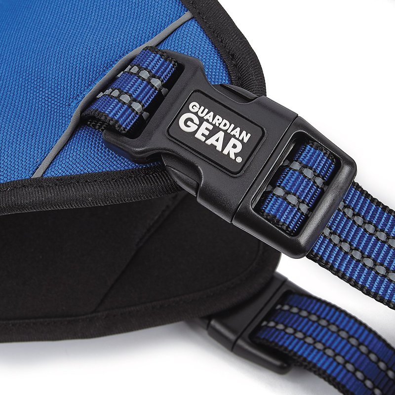 Guardian Gear ZA0031 10 19 Reflective Harness, 12 to 20 in, Fastening Method: O-Ring Strap, Nylon Harness