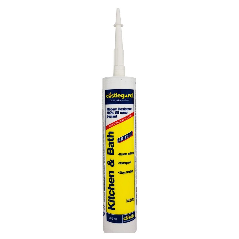 Flame Control WZ07302 Silicone Sealant, White