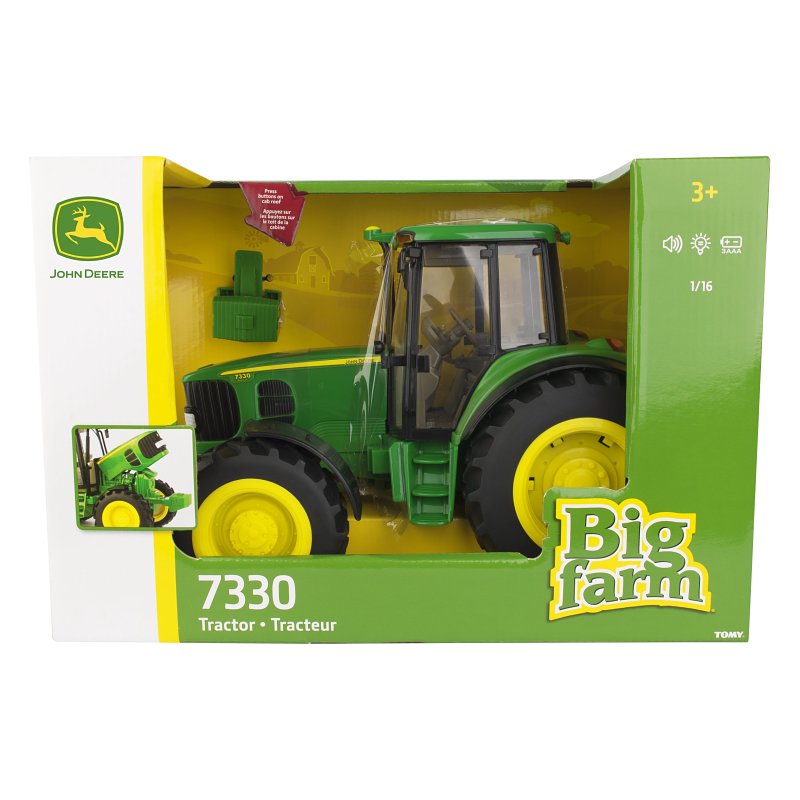 Tomy International 46096 Toy John Deere Big Farm 7330 Tractor