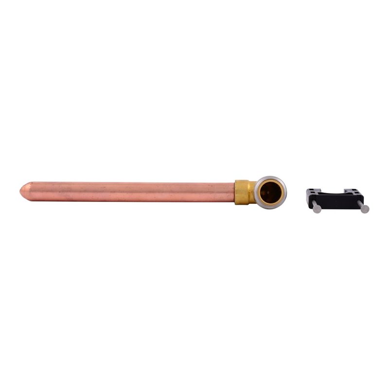 SharkBite Max UR351CA Stub-Out Elbow, 1/2 in, Push, Brass