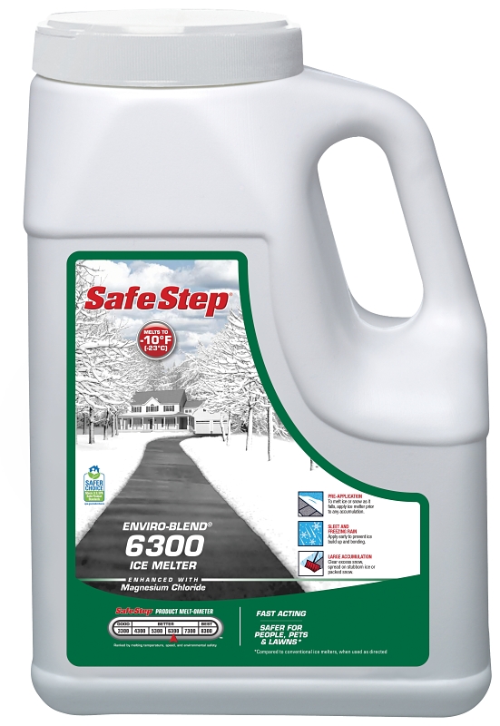 Safe Step 56811 Ice Melter, Crystalline Solid, White, 11 lb Jug