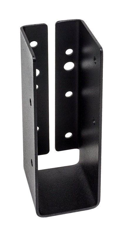 Simpson Strong-Tie APLH APLH26 Joist Hanger, 5-1/8 in H, 1-7/8 in D, 1-9/16 in W, 2 x 6 in, Steel, Black, ZMAX