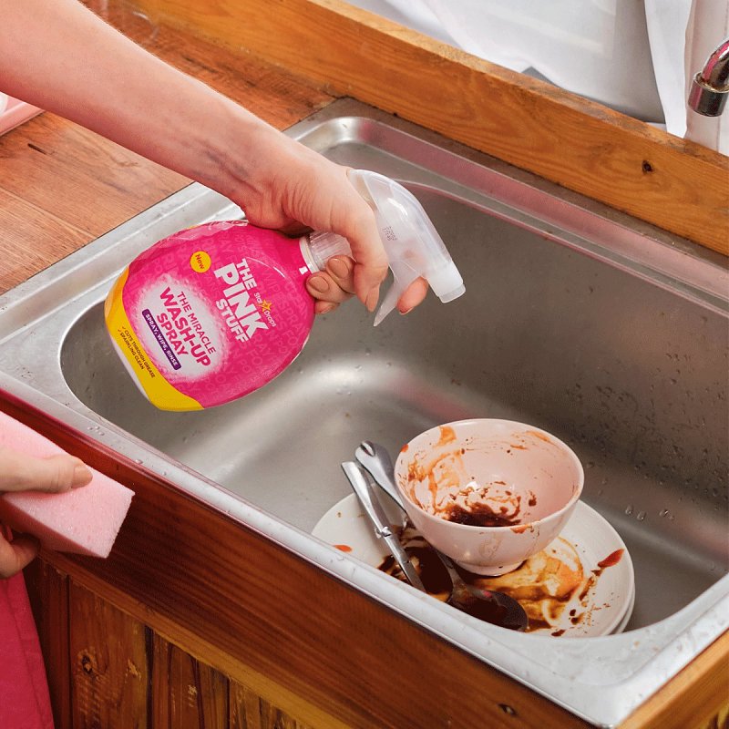The Pink Stuff Miracle 81136 Wash Up Cleaner, 16.9 fl-oz