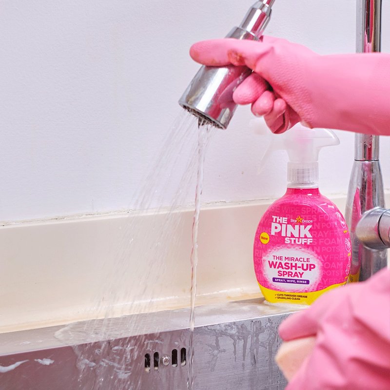 The Pink Stuff Miracle 81136 Wash Up Cleaner, 16.9 fl-oz