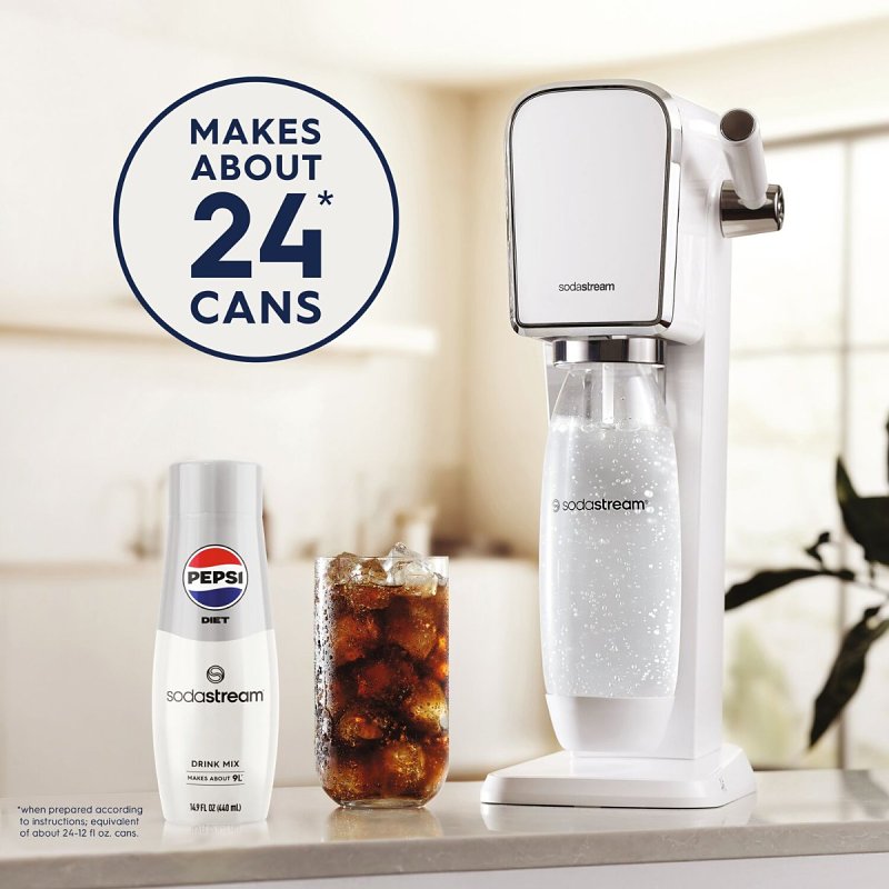 Sodastream 1924217011 Beverage Mix, Water, Diet Pepsi, 14.9 fl-oz Bottle