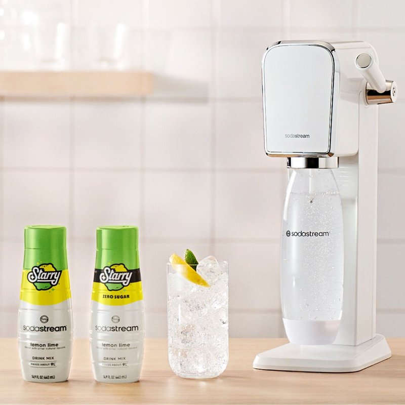 Sodastream Starry 1924226011 Zero Sugar Soda Drink Mix, Water, Lemon Lime, 14.9 fl-oz Bottle