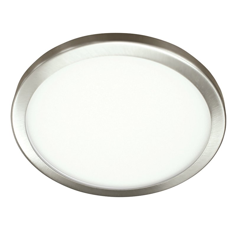 Boston Harbor O-FP-7R Panel Light, 120 V, 15.5 W, LED Lamp, 1050, 2700K, 3000K, 3500K, 4000K, 5000K Color Temp