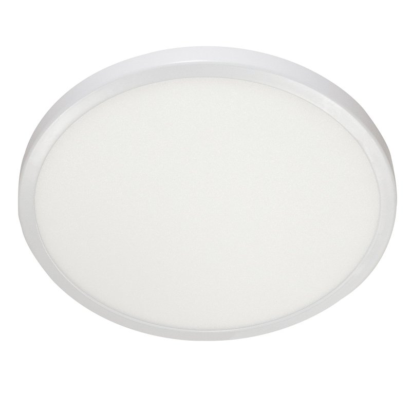 Boston Harbor O-FP-13R Panel Light, 120 V, 20 W, LED Lamp, 1800, 2700K, 3000K, 3500K, 4000K, 5000K Color Temp