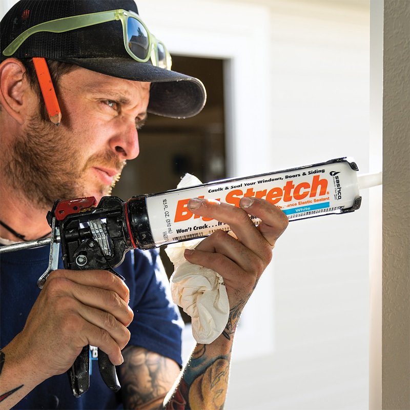 Big Stretch 10080 Elastomeric Sealant, Sandstone, 4 to 5 days Curing, 40 to 120 deg F, 10.5 oz