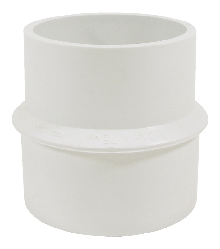 IPEX 040939 Extended Bushing, 6 x 4 in, Hub x Spigot, PVC