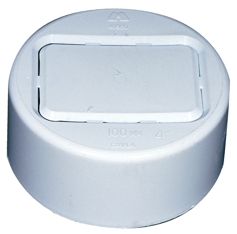 IPEX 040960 Downspout Adapter, 4 in Connection, Hub, PVC