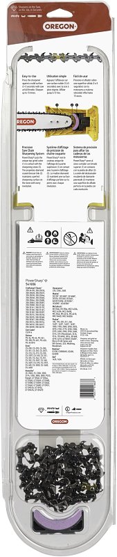 Oregon PowerSharp 541656 Conversion Kit, 56-Drive Link, 91PS Chain, 3/8 in TPI/Pitch