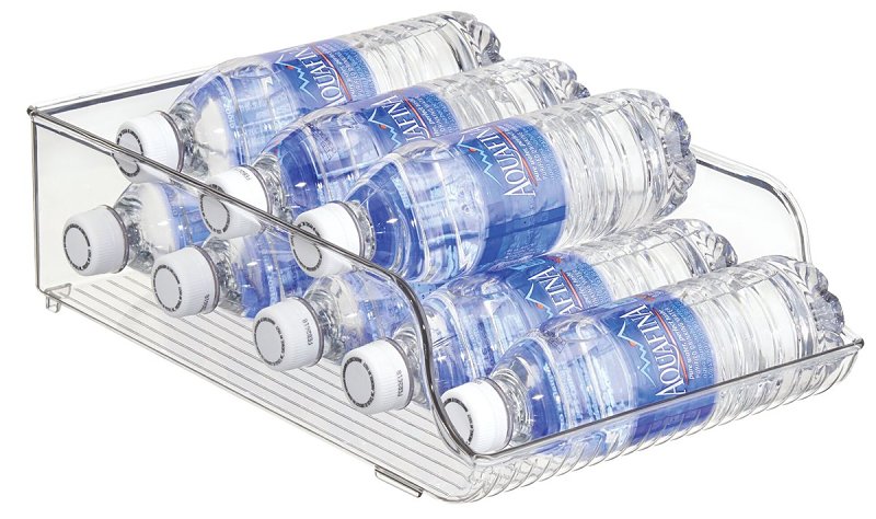 WATER BOTTLE HOLDER PLSTC CLR