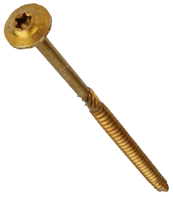 GRK Fasteners RSS 12219 Structural Screw, 5/16 in Thread, 2-3/4 in L, Washer Head, Star Drive, Steel, 100 PK