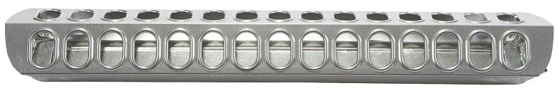 Little Giant 9830 Slide Top Poultry Feeder, 30-Compartment, Rolled Edge, Steel, Galvanized, Ground Mounting