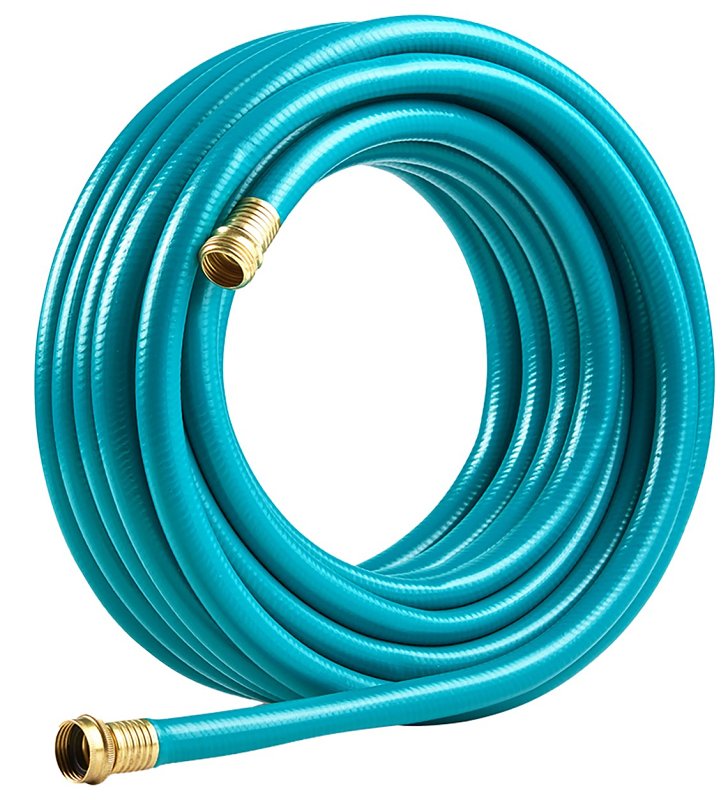 Gilmour 816501-1014 Medium-Duty Hose, 50 ft L, Metal/PVC, Blue