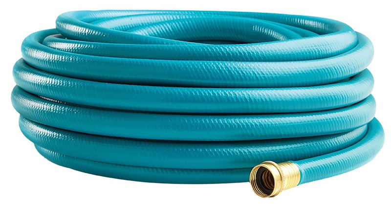 Gilmour 816501-1014 Medium-Duty Hose, 50 ft L, Metal/PVC, Blue