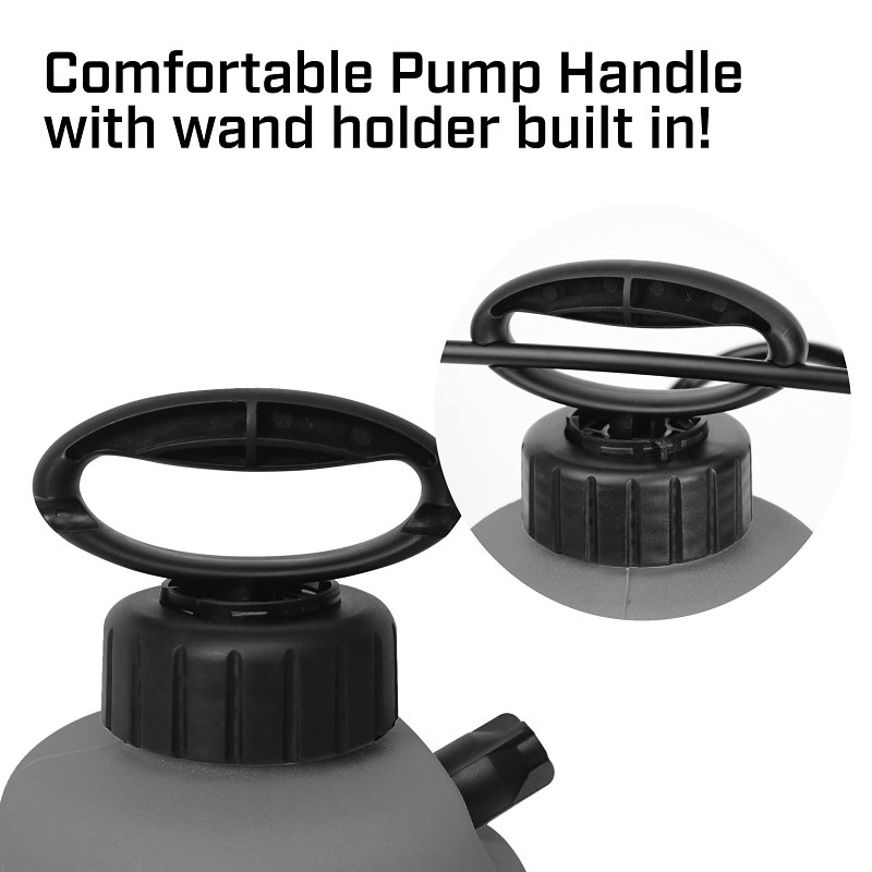 Chapin 16200 Home and Garden Sprayer, 2 gal Tank, Poly Tank, 34 in L Hose
