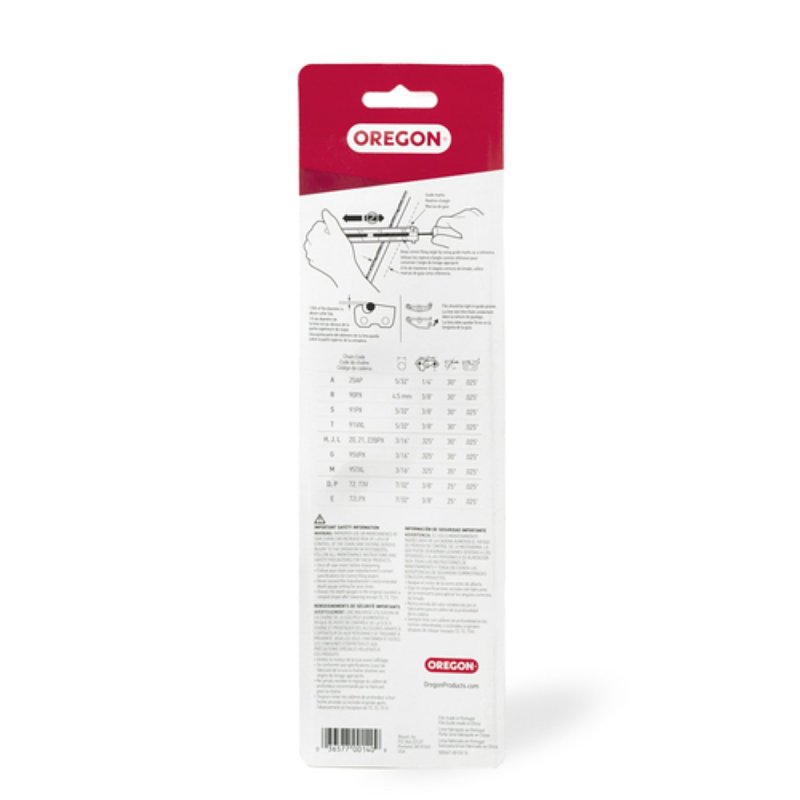 Oregon 25892 Chainsaw File Guide, Round, Steel