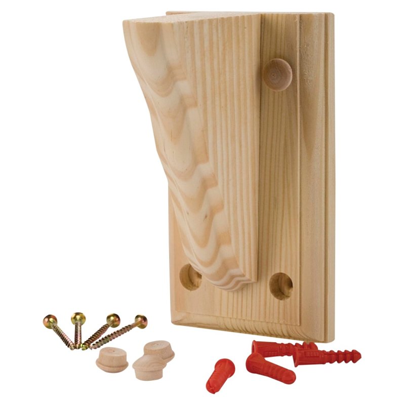 Waddell 1352 Shelf Bracket, Pine
