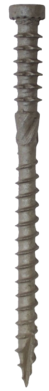 GRK Fasteners Kameleon 67151 Deck Screw, #9 Thread, 2-1/2 in L, Coarse Thread, Flat Head, Star Drive, Type 17 Point, 100/PK