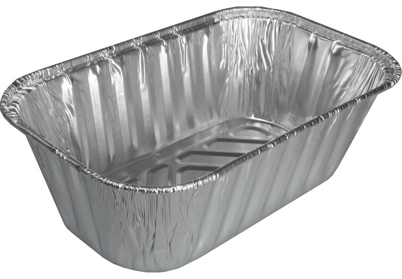 Handi-Foil 20398TL-10 Loaf Pan with Lid, 5.718 in L, 3.312 in W, Aluminum