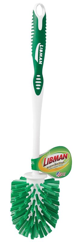 Libman 22 Bowl Brush, 1 in L Trim, PET Bristle, 14.38 in OAL