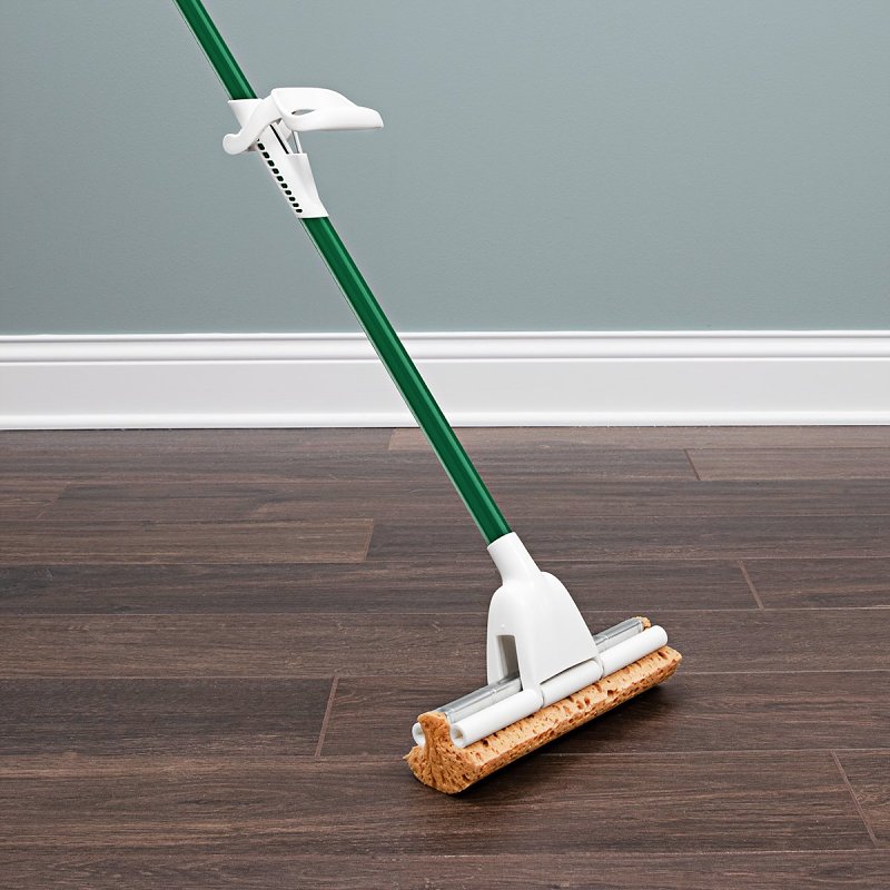 Libman 2026 Roller Mop, 54.63 in OAL, Sponge Mop Head, Steel Handle