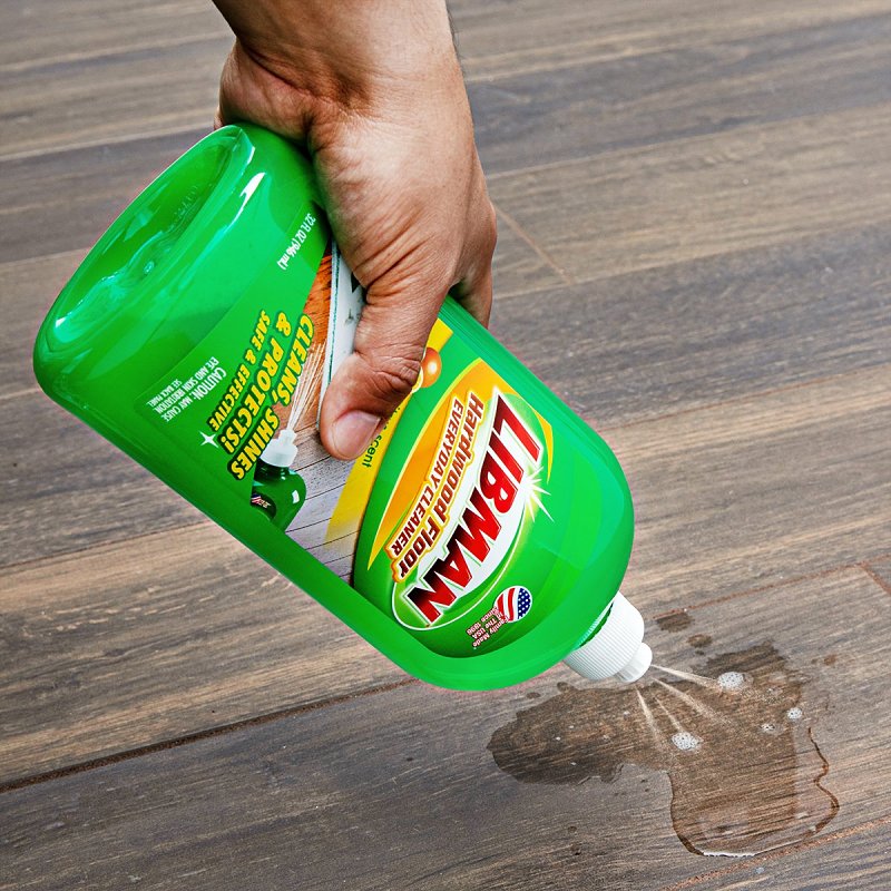 Libman 2065 Floor Cleaner, 32 oz, Bottle, Liquid, Citrus, Clear
