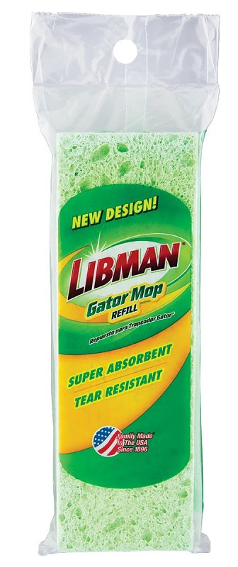 Libman Gator Series 3021 Mop Refill, Sponge