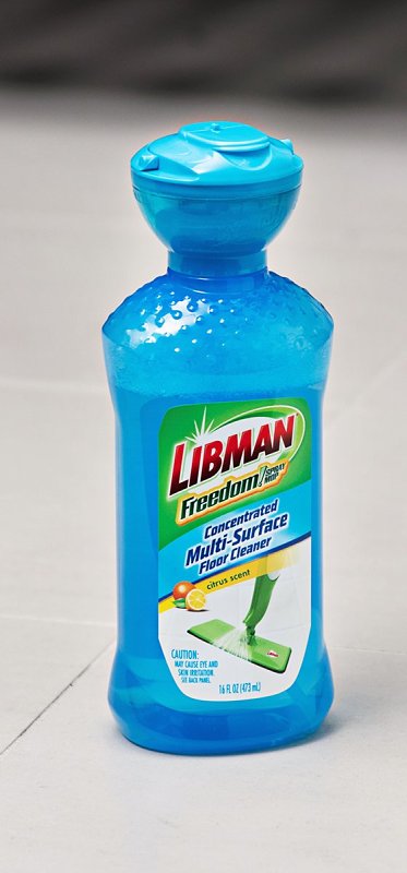 Libman Freedom 4008 Multi-Surface Cleaner, 16 oz, Liquid, Citrus, Clear