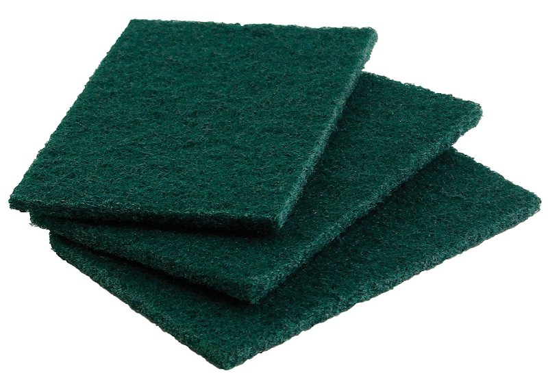 Libman 66 Heavy-Duty Scouring Pad, Synthetic Abrasive, 6-3/4 in L, 3.88 in W