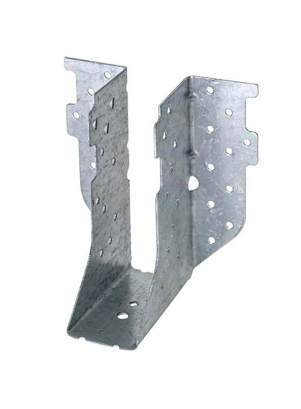 Simpson Strong-Tie HTU HTU26 Truss Hanger, 5-7/16 in H, 1-5/8 in W, Steel, Galvanized, Face Mounting