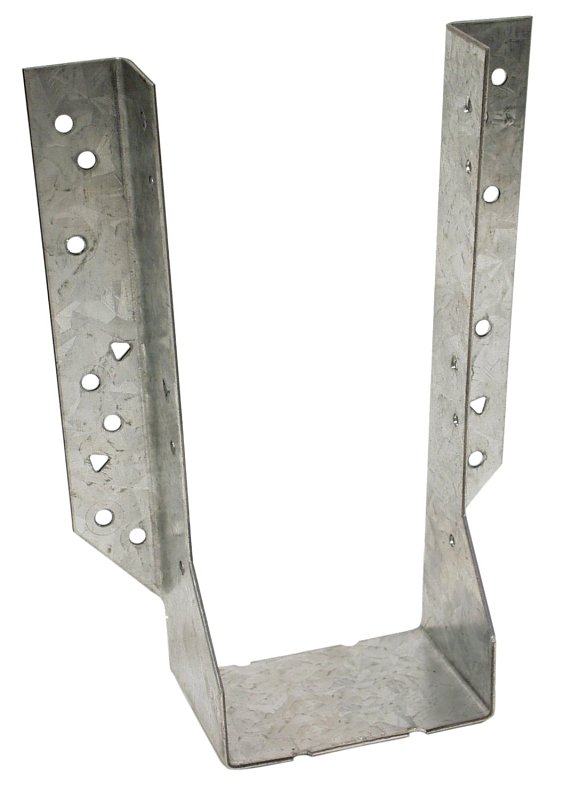 Simpson Strong-Tie HU HU410 Heavy-Duty Joist Hanger, 8-3/8 in H, 2-1/2 in D, 6.063 in W, 4 x 10 in, Steel