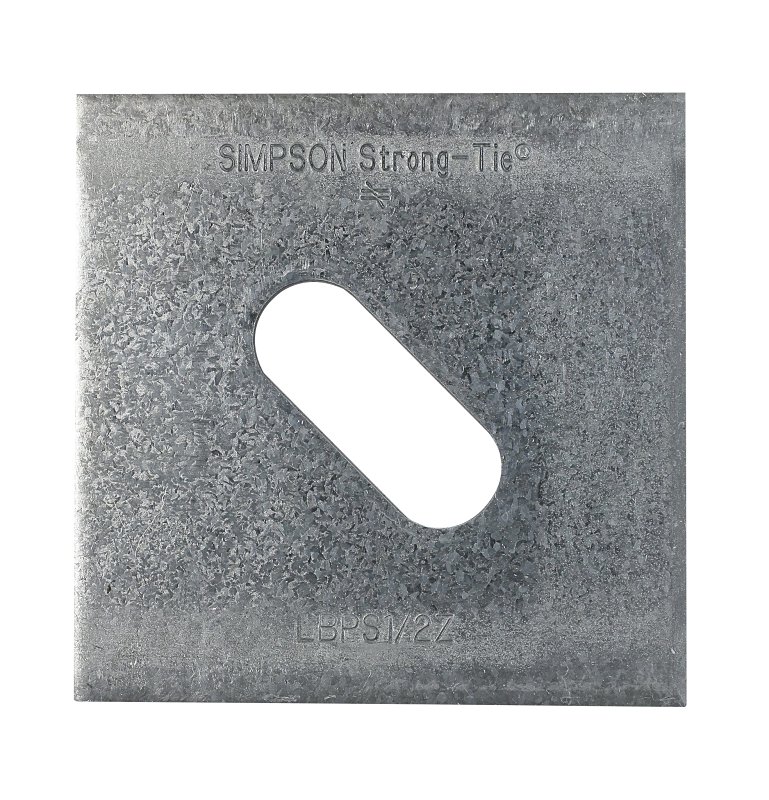Simpson Strong-Tie LBPS Series LBPS 1/2 Bearing Plate, Steel