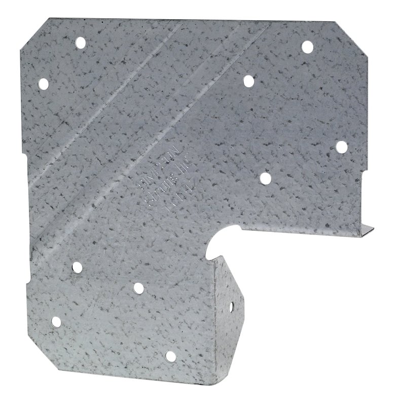 Simpson Strong-Tie LCE LCE4Z Light Post Cap, Steel, ZMAX