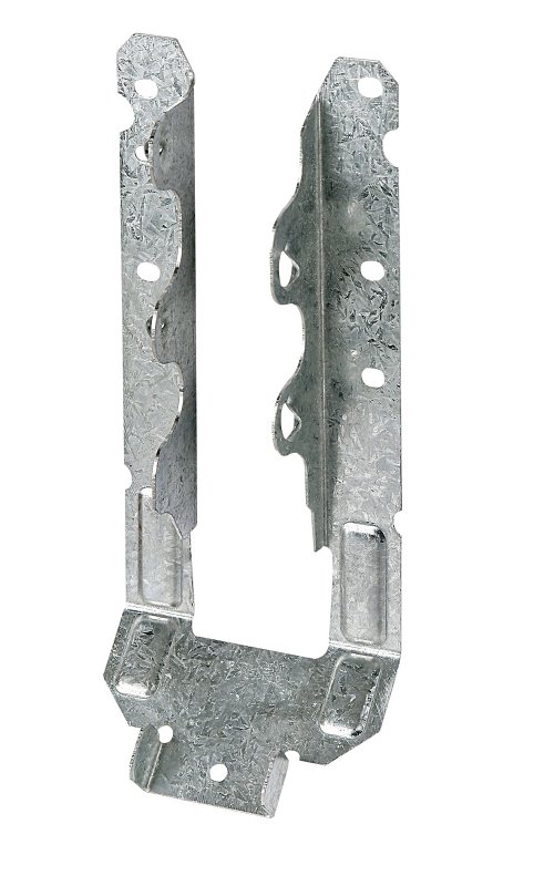 Simpson Strong-Tie LRUZ LRU28Z Rafter Hanger, 6-15/16 in H, 1-15/16 in D, 1-9/16 in W, Steel, ZMAX, Face Mounting
