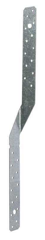 Simpson Strong-Tie LTS LTS18 Light Twist Strap, 18 in L, Steel, Galvanized/Zinc