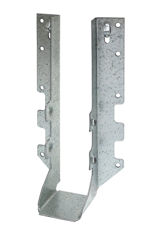 Simpson Strong-Tie LUS LUS210Z Joist Hanger, 7-13/16 in H, 1-3/4 in D, 1-9/16 in W, Steel, ZMAX, Face Mounting