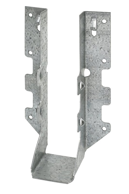 Simpson Strong-Tie LUS LUS28Z Joist Hanger, 6-5/8 in H, 1-3/4 in D, 1-9/16 in W, 2 x 8 in, Steel, ZMAX