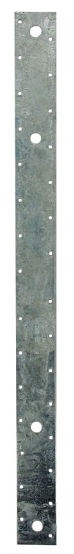 Simpson Strong-Tie MST Series MST27 Strap Tie, 27 in L x 2-1/16 in W Dimensions, 12 ga, Steel, Galvanized/Zinc