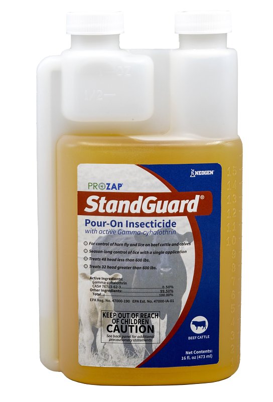 Prozap StandGuard 1907850 Insecticide, Liquid, Yellow, Mild, 473 mL Bottle