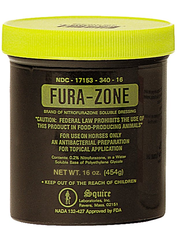 Durvet Fura-Zone 001-1111323 Nitrofurazone Ointment, Gel, 16 oz