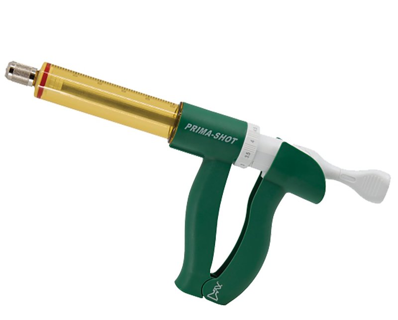 Neogen Prima 367723 Repeater Syringe, 50 mL, Amber