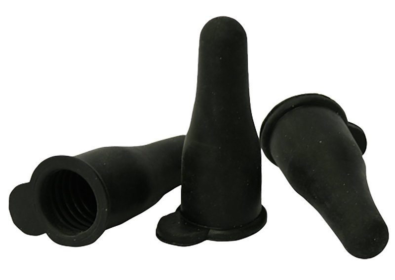 Neogen 7005 Lamb Nipple, Rubber, Black, For: Standard Soda Bottles