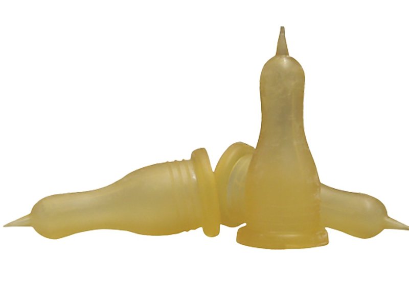 Neogen 7007 Lamb Nipple, Isoprene, Clear, For: Standard Soda Bottles