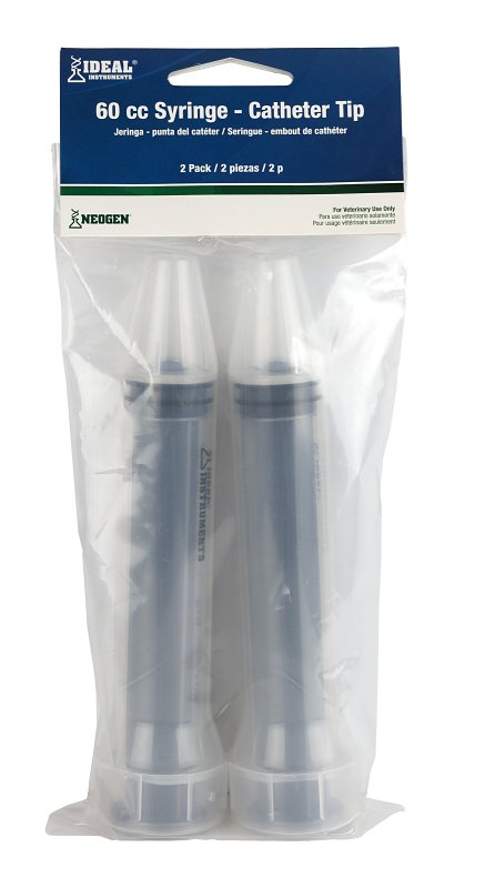 Ideal 9495 Disposable Syringe and Combo, 60 cc, Polypropylene